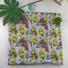 Customized High Quality Digital Printed Rayon French Terry Baby Garment Fabric